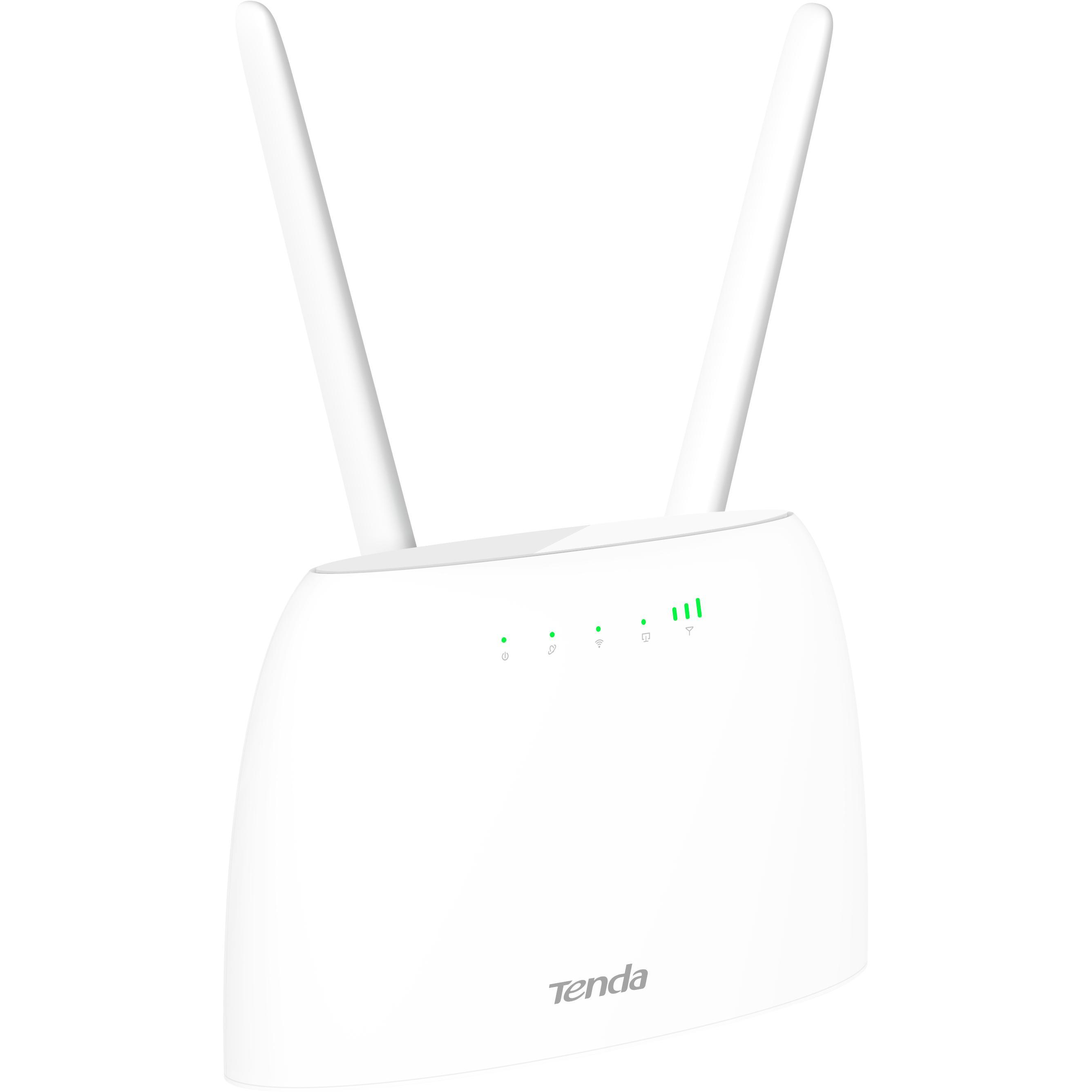 Маршрутизатор TENDA 4G06C N300, 4G/LTE, 1xFE LAN, 1xFE LAN/WAN, 1xRJ11, Cлот для SIM-картифото1