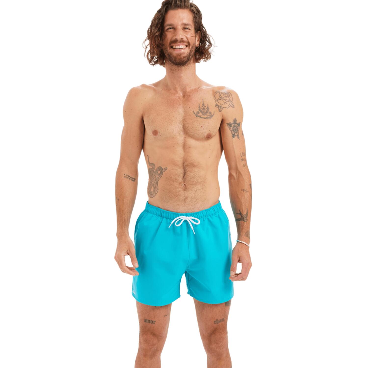 Шорты мужские для серфинга Olaian Hendaia 8776672 S голубые