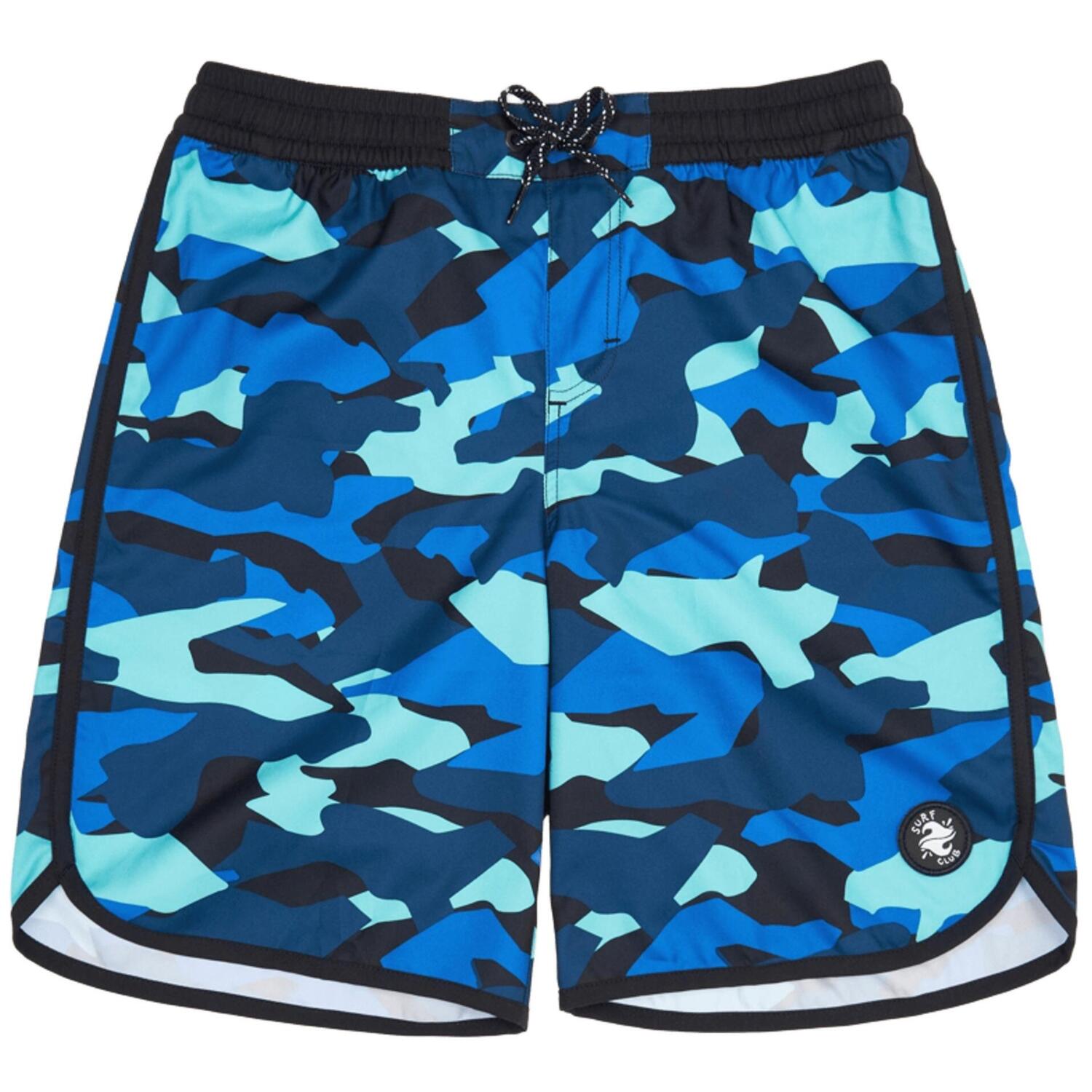 Шорты для мальчиков для плавания Olaian 500 8670255 8-9 р (131-140 см) синие