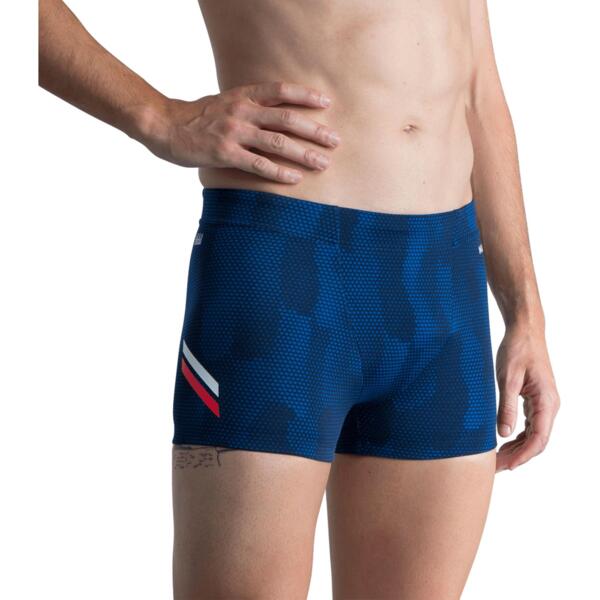 Плавки-боксеры Nabaiji 500 Fiti All Harm 8732165 38 синие фото 