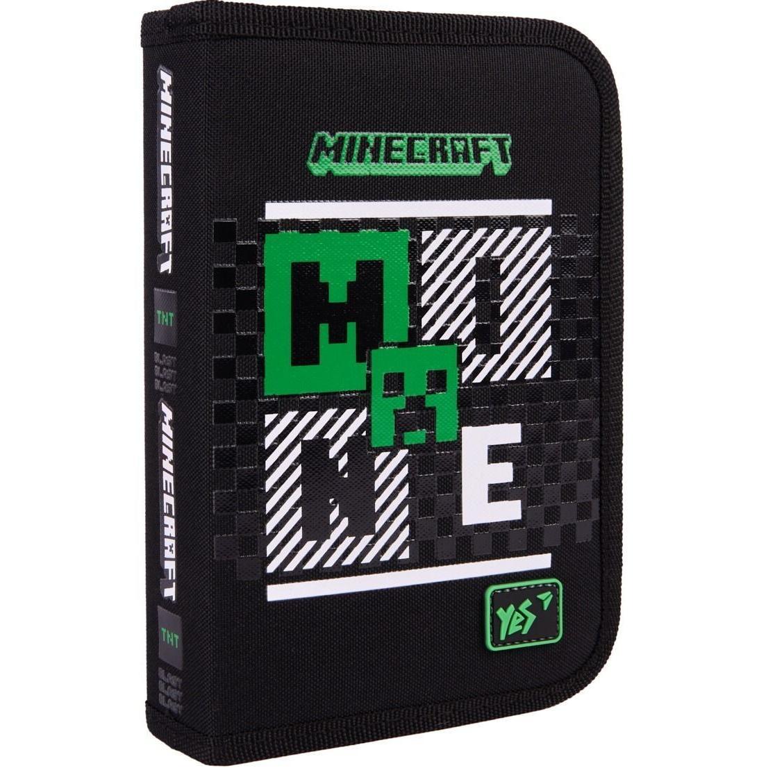 Пенал твердий YES одинарний без клапана HP-02 Minecraft Game (533651)фото1