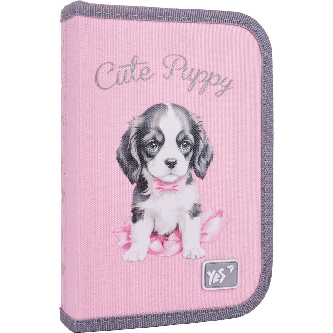 Пенал твердый YES одинарный с двумя клапанами HP-04 Doggy Princess (533706) фото 1