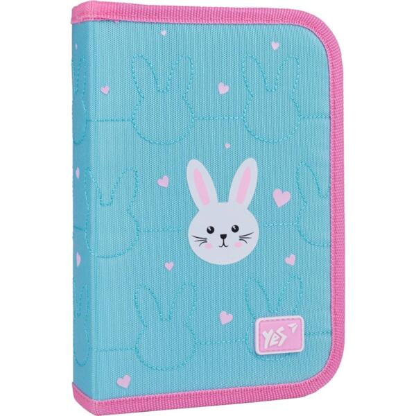 

Пенал твердый YES одинарный с двумя клапанами HP-04 Funny Bunny (533625)