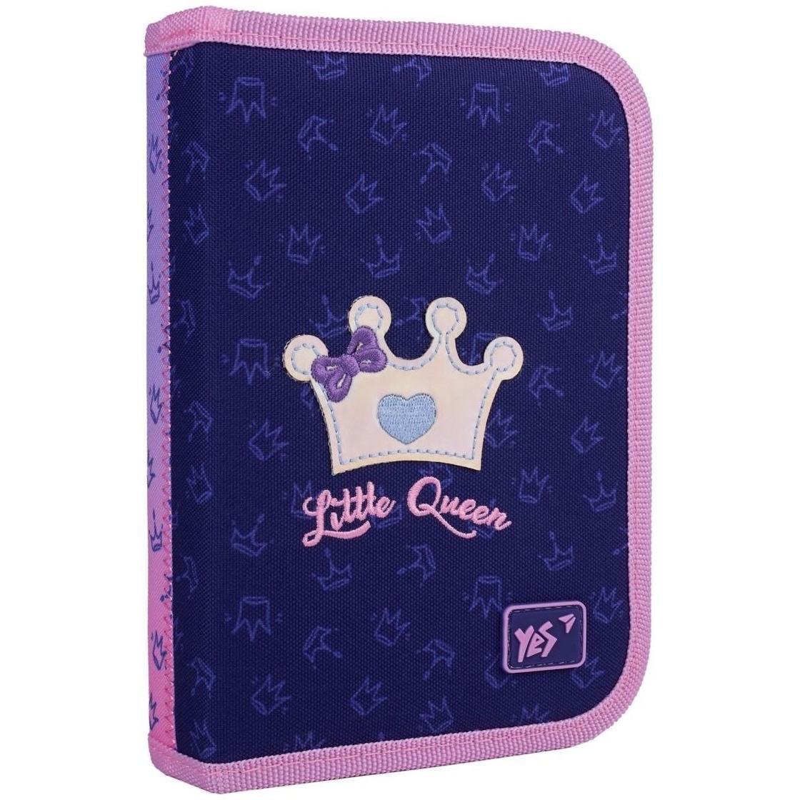 Пенал твердий YES одинарний з клапаном HP-03 Little Queen (533660)фото1