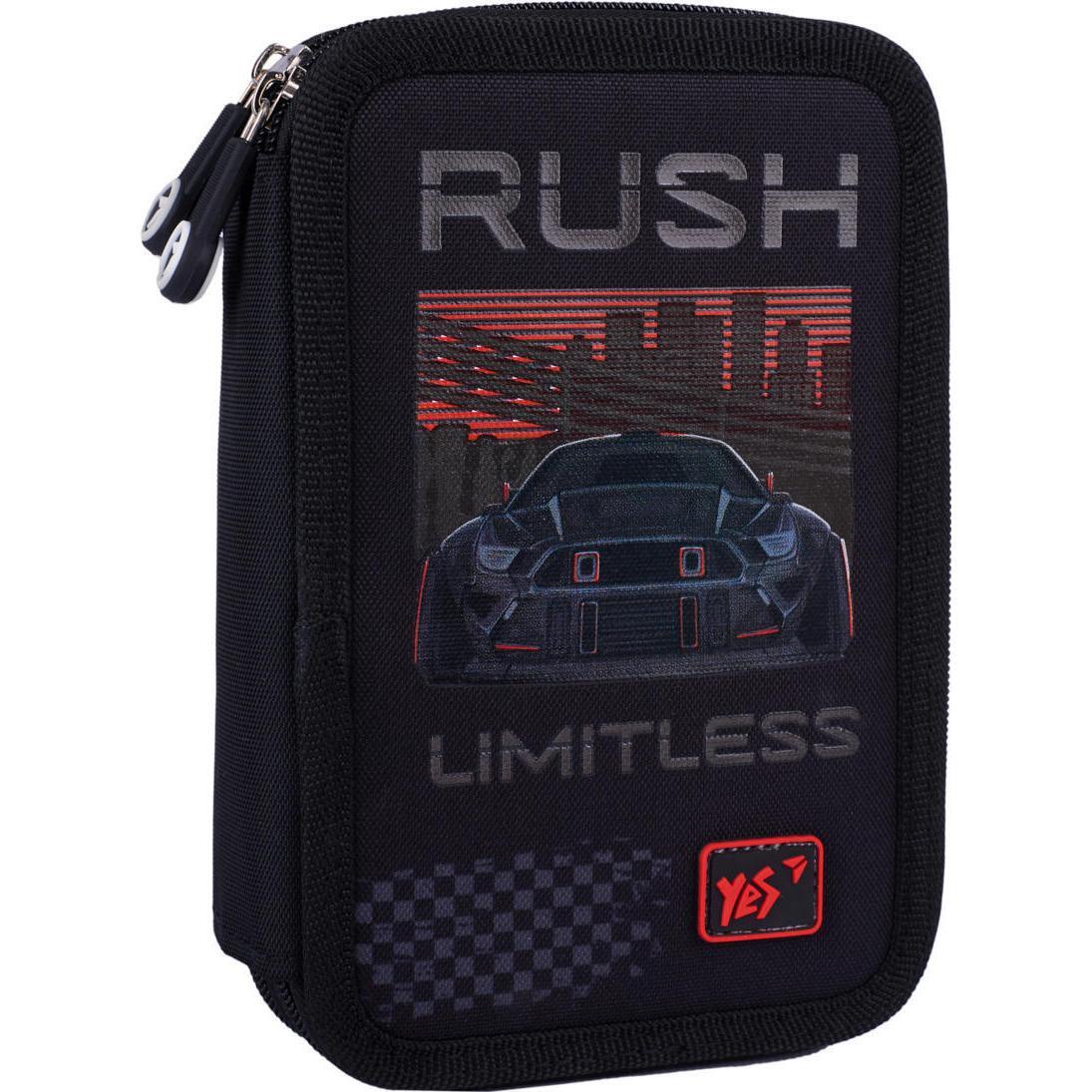 Пенал твердий YES подвійний HP-01 Race Day (533644)фото1