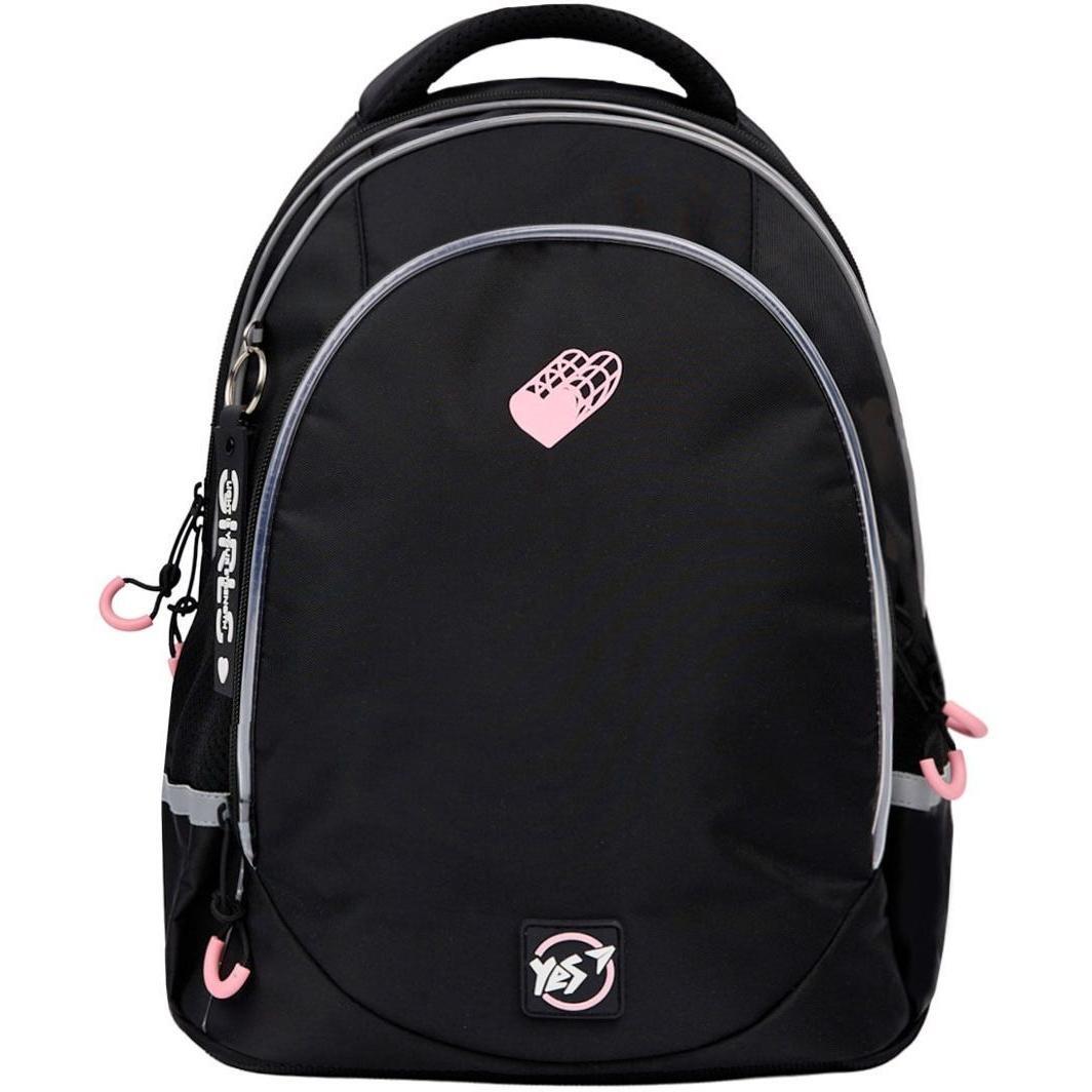 Рюкзак шкільний YES TS-52 Pink Heart (550037)фото1