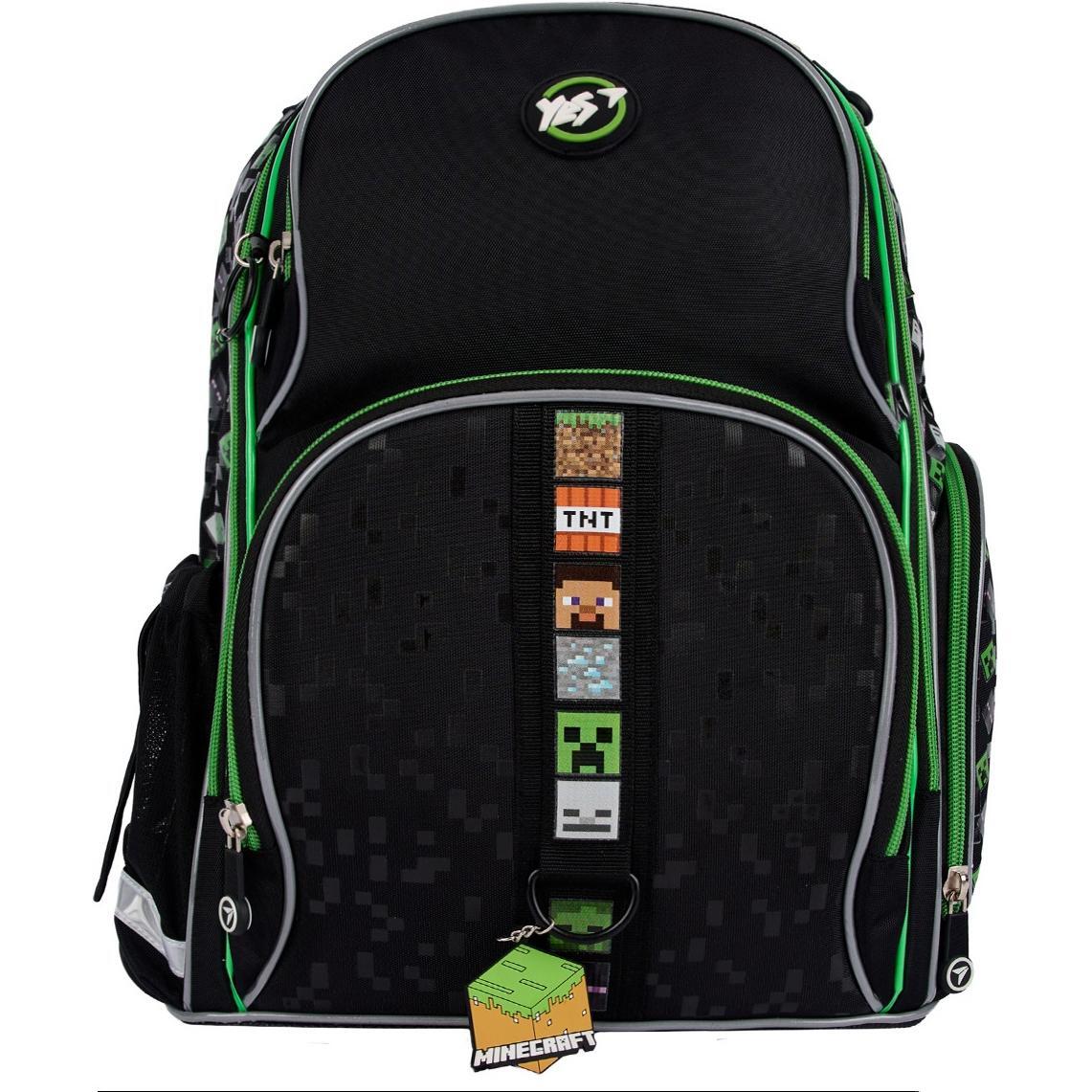 Рюкзак школьный полукаркасный YES S-100 Minecraft Game (559875) фото 1