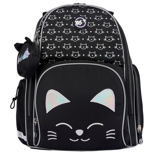 

Рюкзак школьный полукаркасный YES S-100 Smiling Cats (559871)