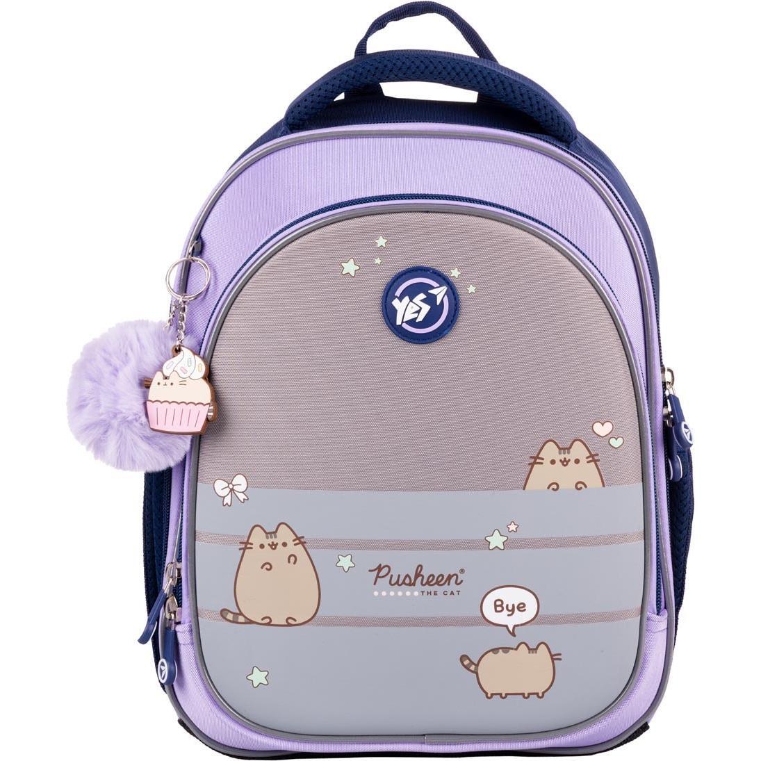 Рюкзак школьный полукаркасный YES S-109 Pusheen Playful (559880) фото 1