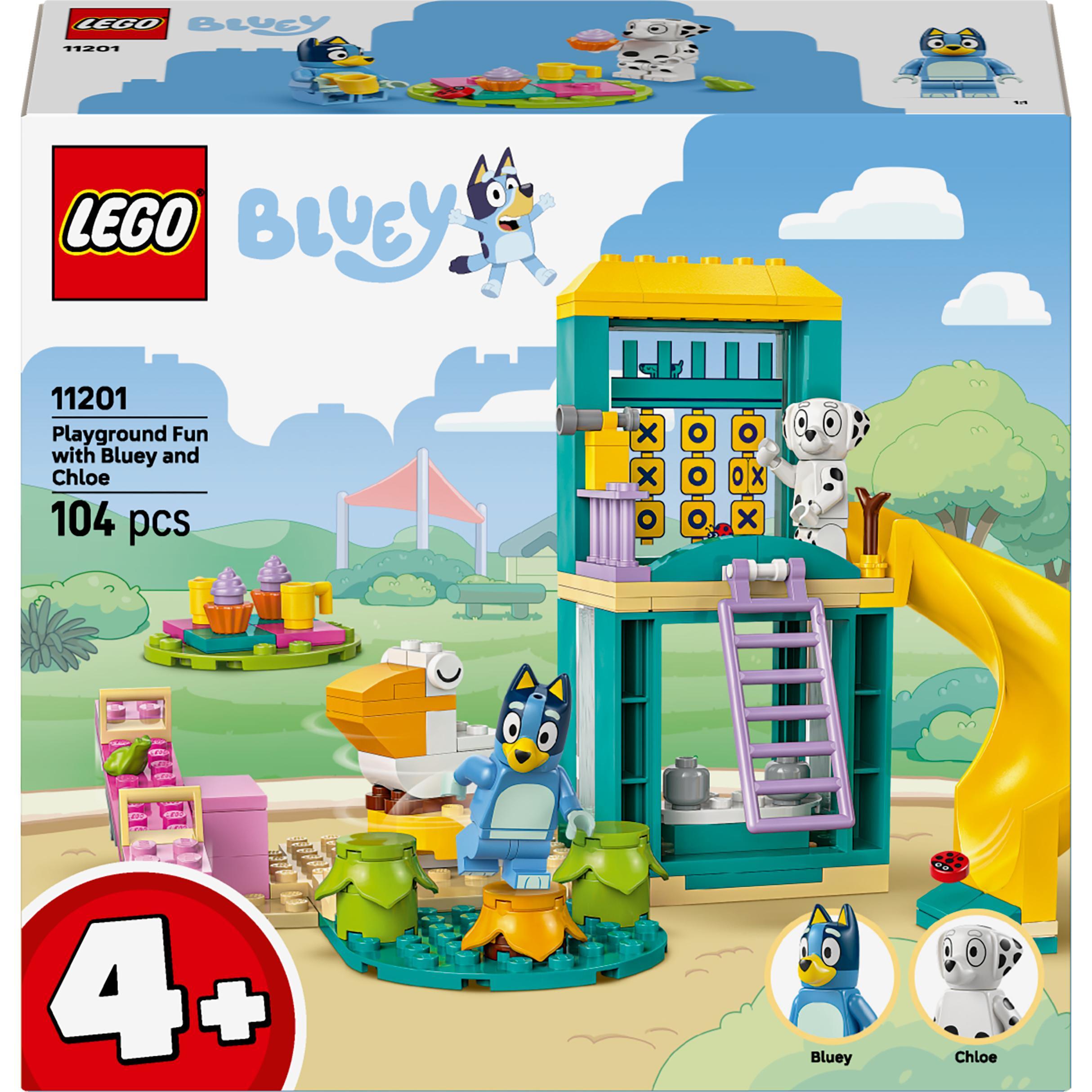 LEGO 11201 Bluey Веселье с Блуи и Хлоей на игровой площадке фото 1