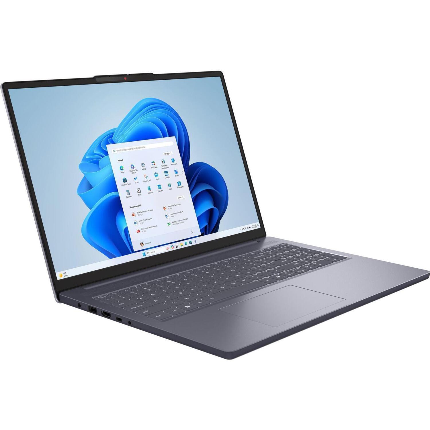 Ноутбук LENOVO IdeaPad Slim 3 16ARP10 Luna grey (83K8005ARA
