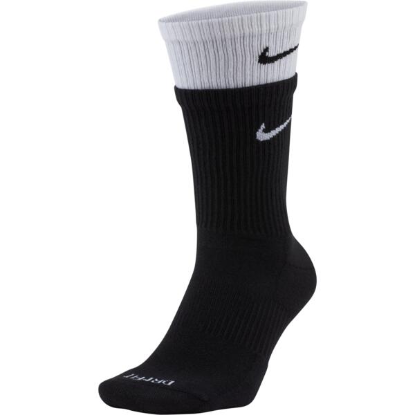 

Носки Nike U Nk Ed Pls Csh Crw 1p 144 Dbl DD2795-011 S черно-белые