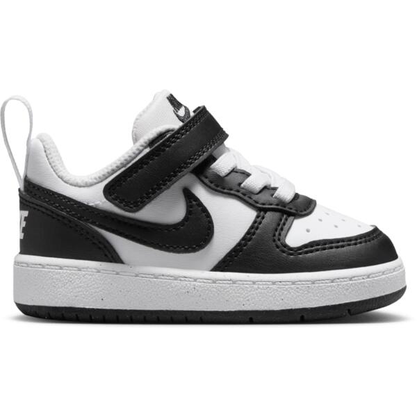 

Кеды детские Nike Court Borough Low Recraft (TD) DV5458-131 25 (8C US) черно-белые