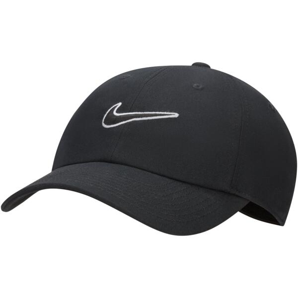 

Кепка Nike U Nk Club Cap U Cb Swsh L FB5369-010 S/M черная