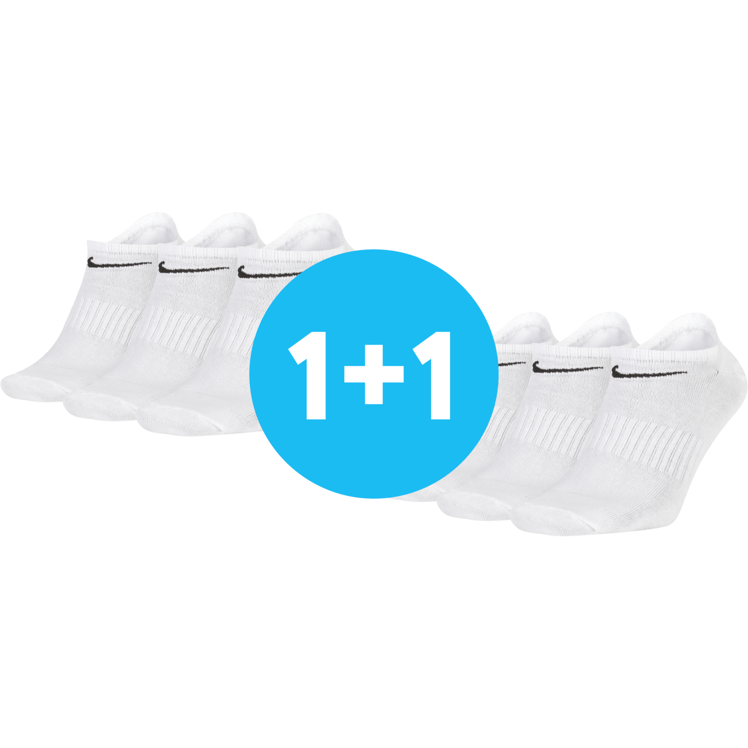 Набір шкарпеток Nike U Nk Everyday Ltwt Ns 3pr 132 SX7678-100 XL білі