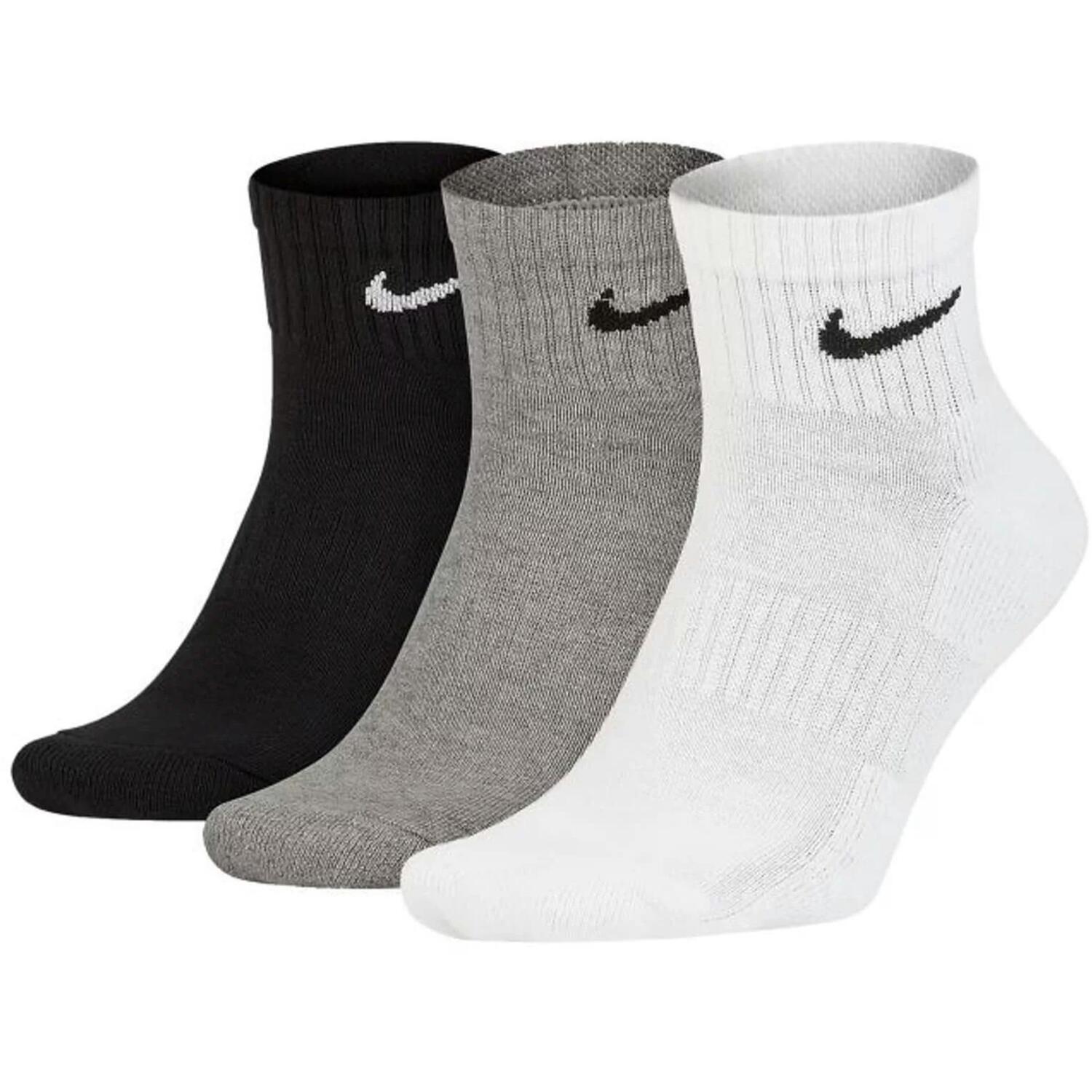 Набор носков Nike U Nk Ed Ltwt Ankle 3p 132 SX7677-964 XL разноцветные