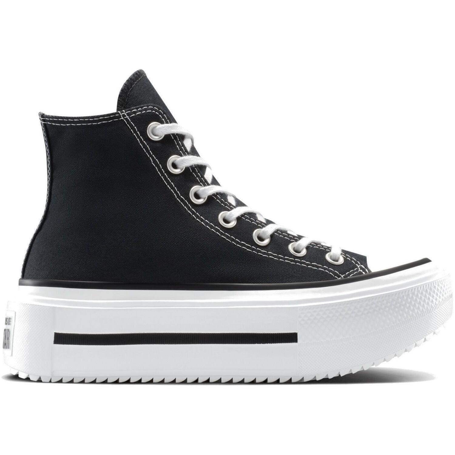 Кеди жіночі Converse Chuck Taylor Star Lift Double Stack A12975C 40 (7 US) чорні