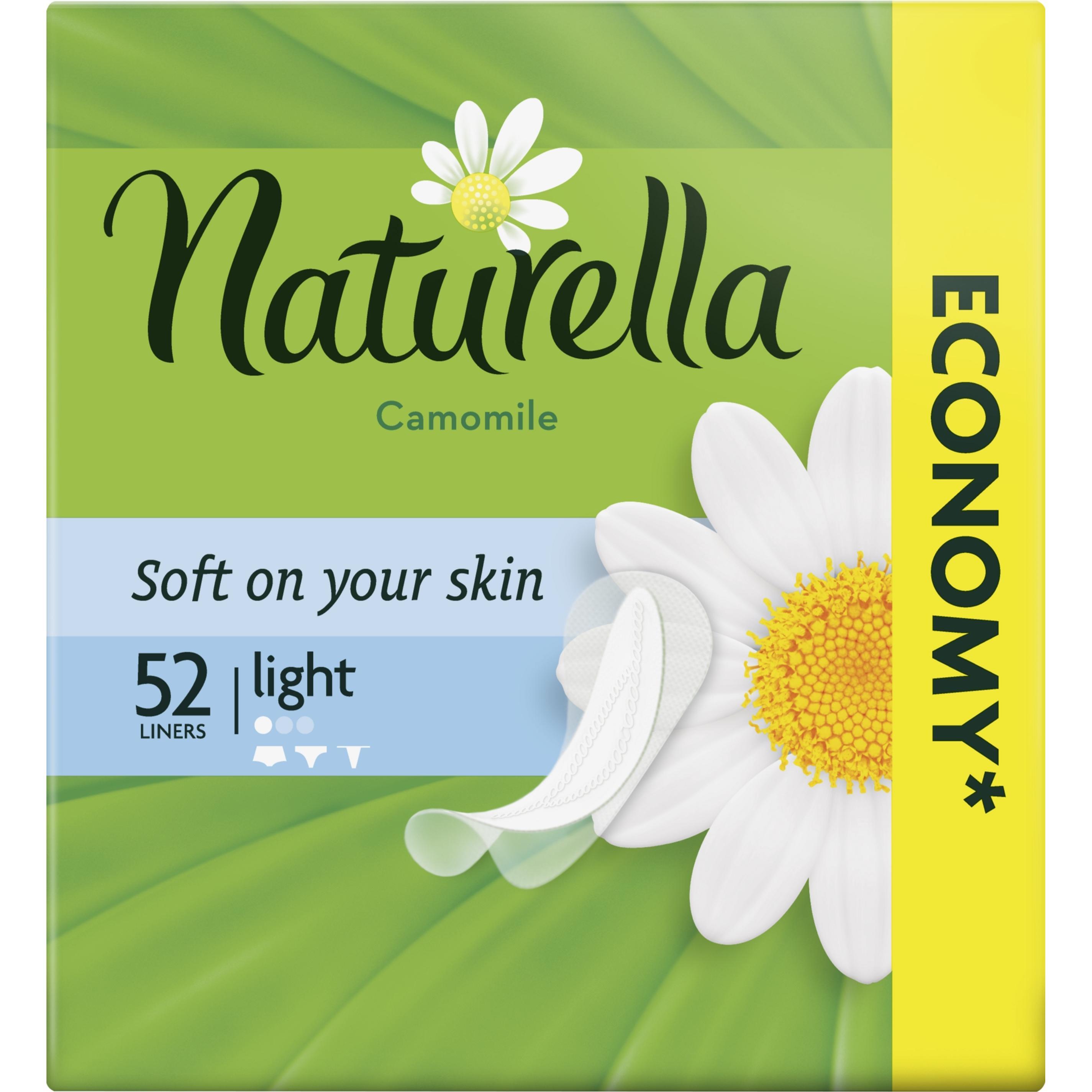 Ежедневные прокладки Naturella Сamomile Light Multiform 52 шт фото 1