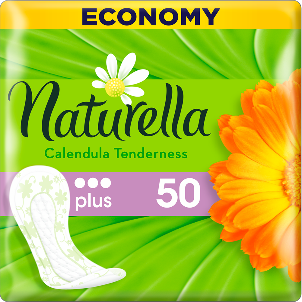 Ежедневные прокладки Naturella Мягкость Календулы Plus 50 шт фото 1