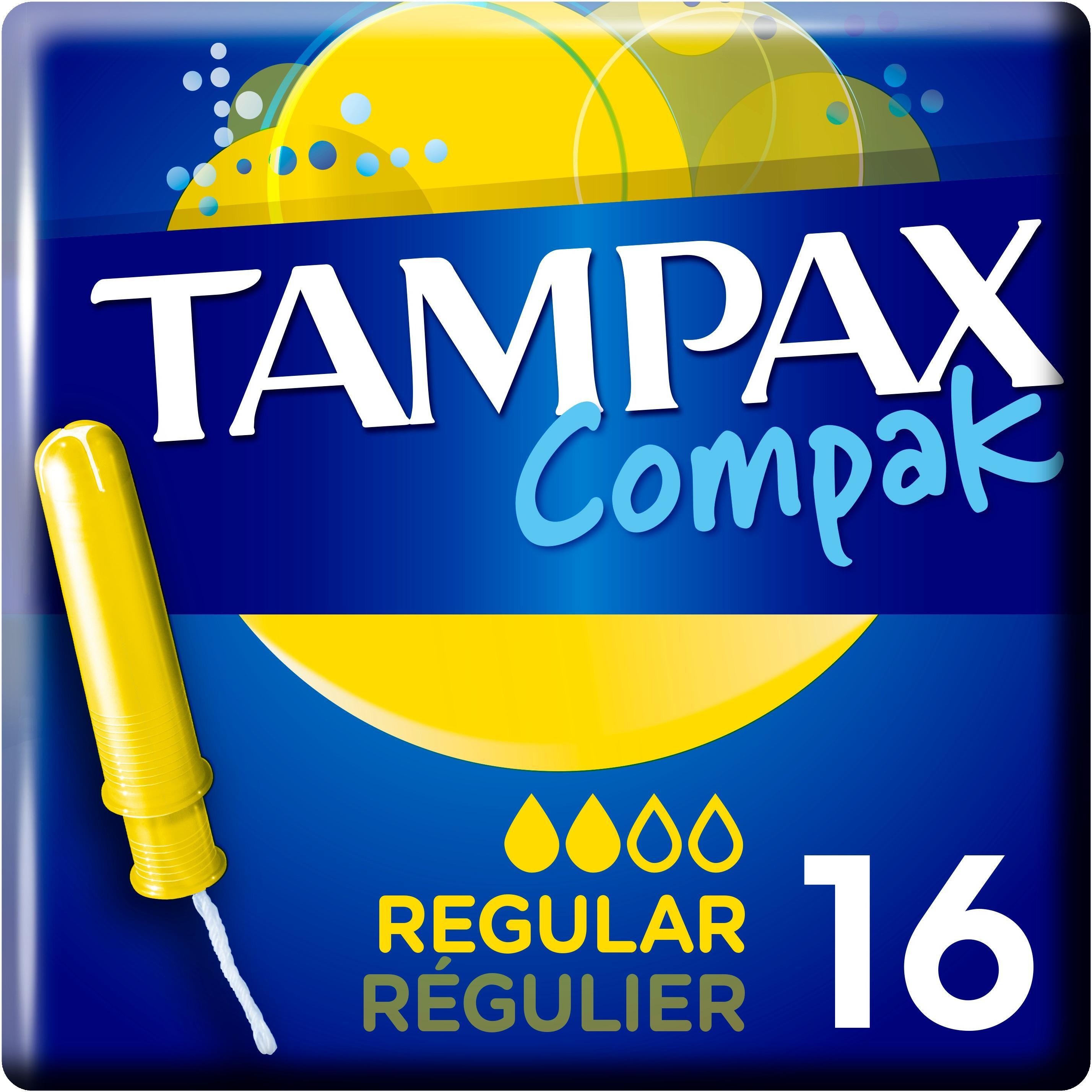 Тампони Tampax Compak Regular з аплікатором 16 штфото1