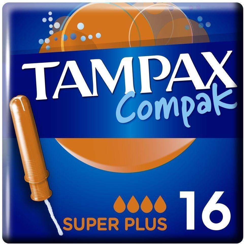 Тампони Tampax Compak Super Plus з аплікатором 16 штфото1
