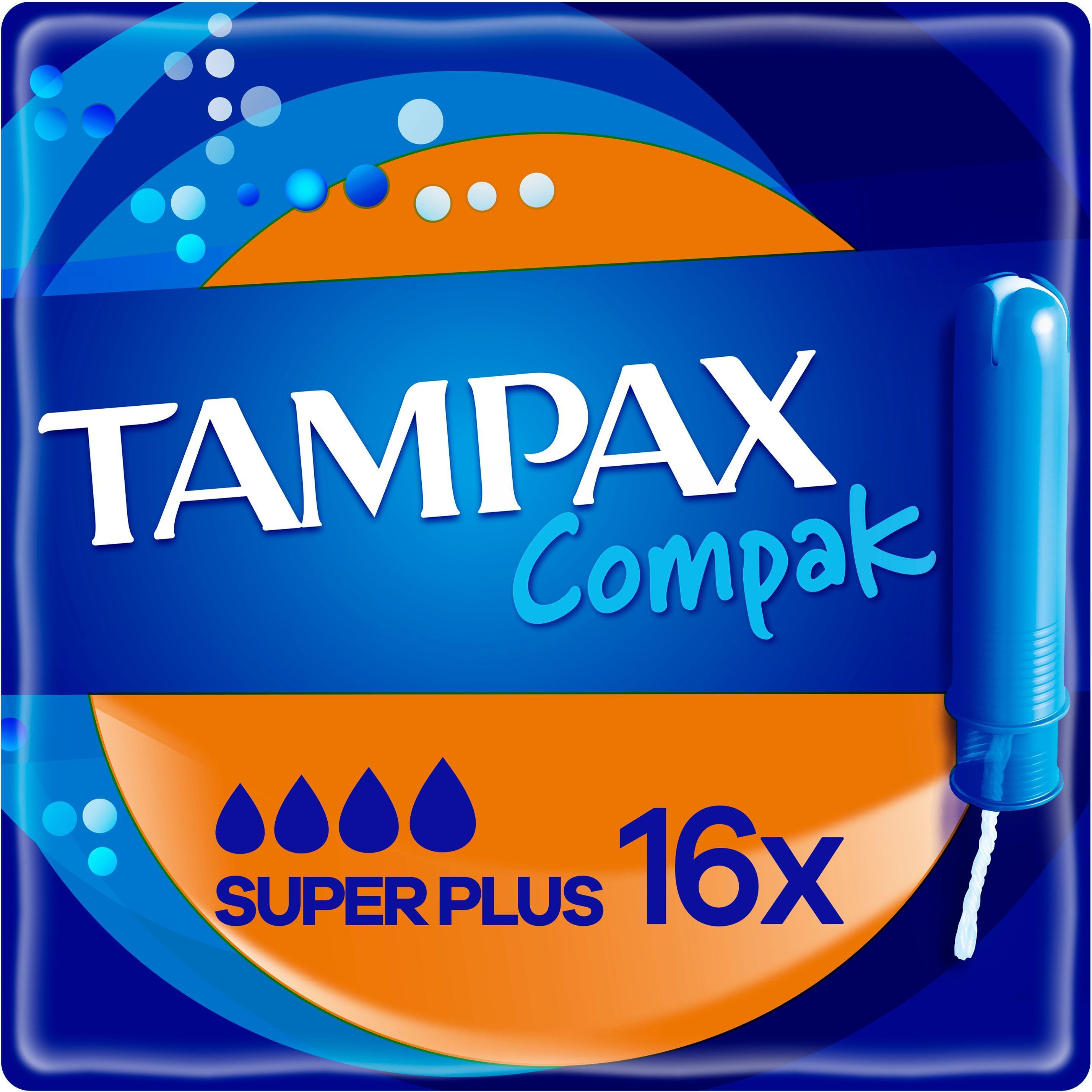 Тампони Tampax Pearl Super Plus с апликатором 16 штфото1