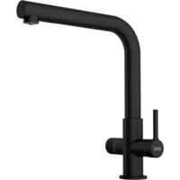 Змішувач Franke Lina L Clear Water 2.0, 254 мм, чорний матовий (120.0730.802)