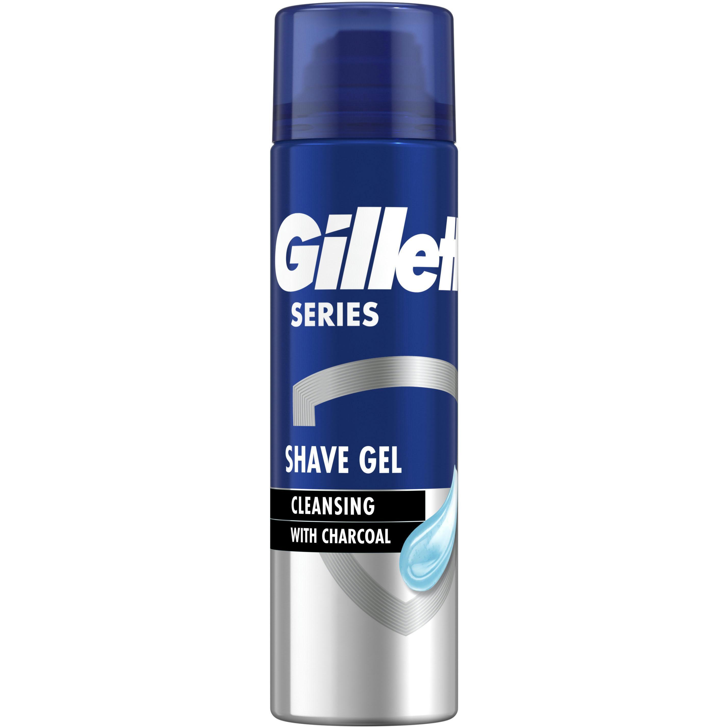 Гель для бритья Gillette Series Восстанавливающий с зеленым чаем 250 мл фото 1
