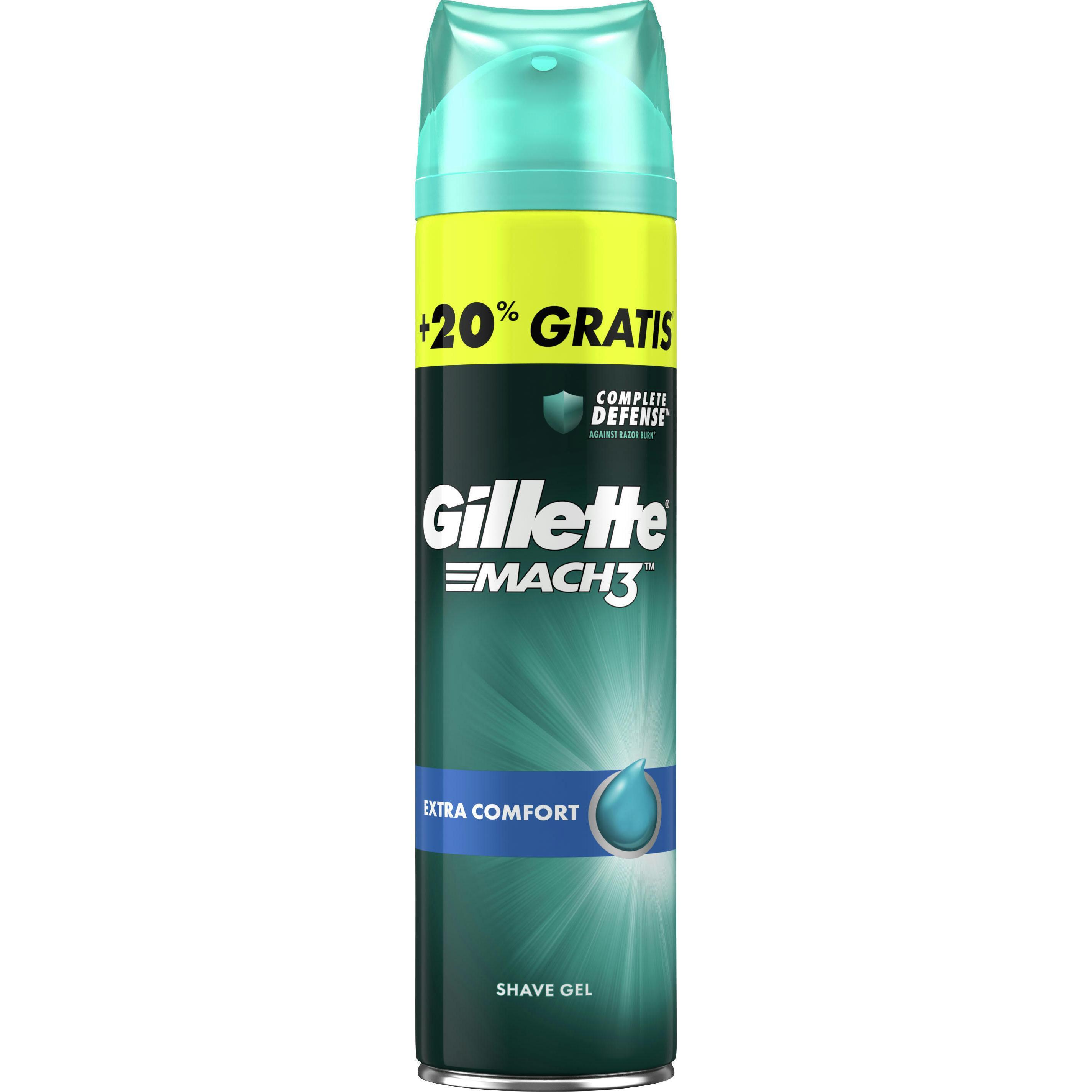 Гель для бритья Gillette Mach 3 Extra Comfort 240 мл фото 1