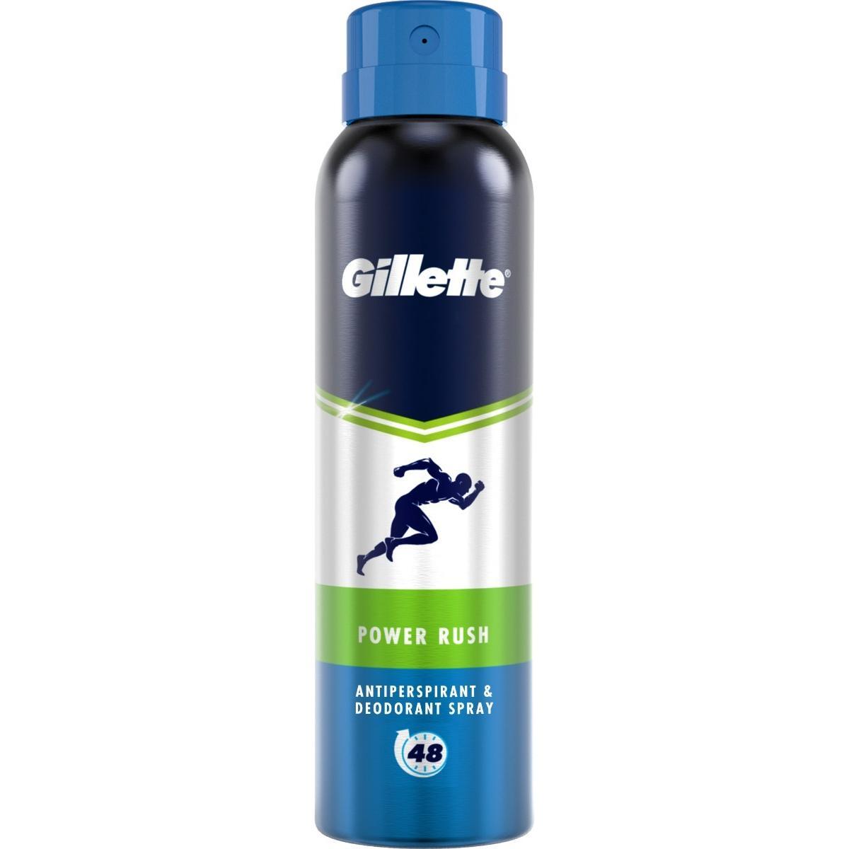 Дезодорант-антиперспирант Gillette Power Rush 150 мл фото 1