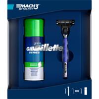 Подарунковий набір бритва Gillette Mach3 Start + Sensitive Піна для гоління