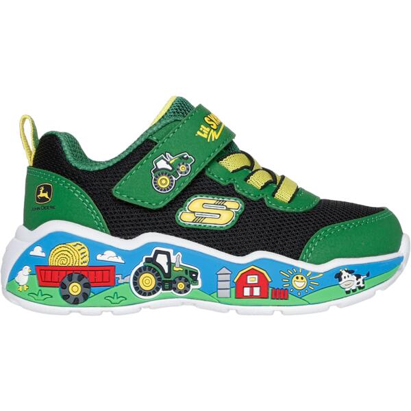 

Кроссовки для мальчиков Skechers Play Scene 407065N GNBK 24 (8 US) зеленый
