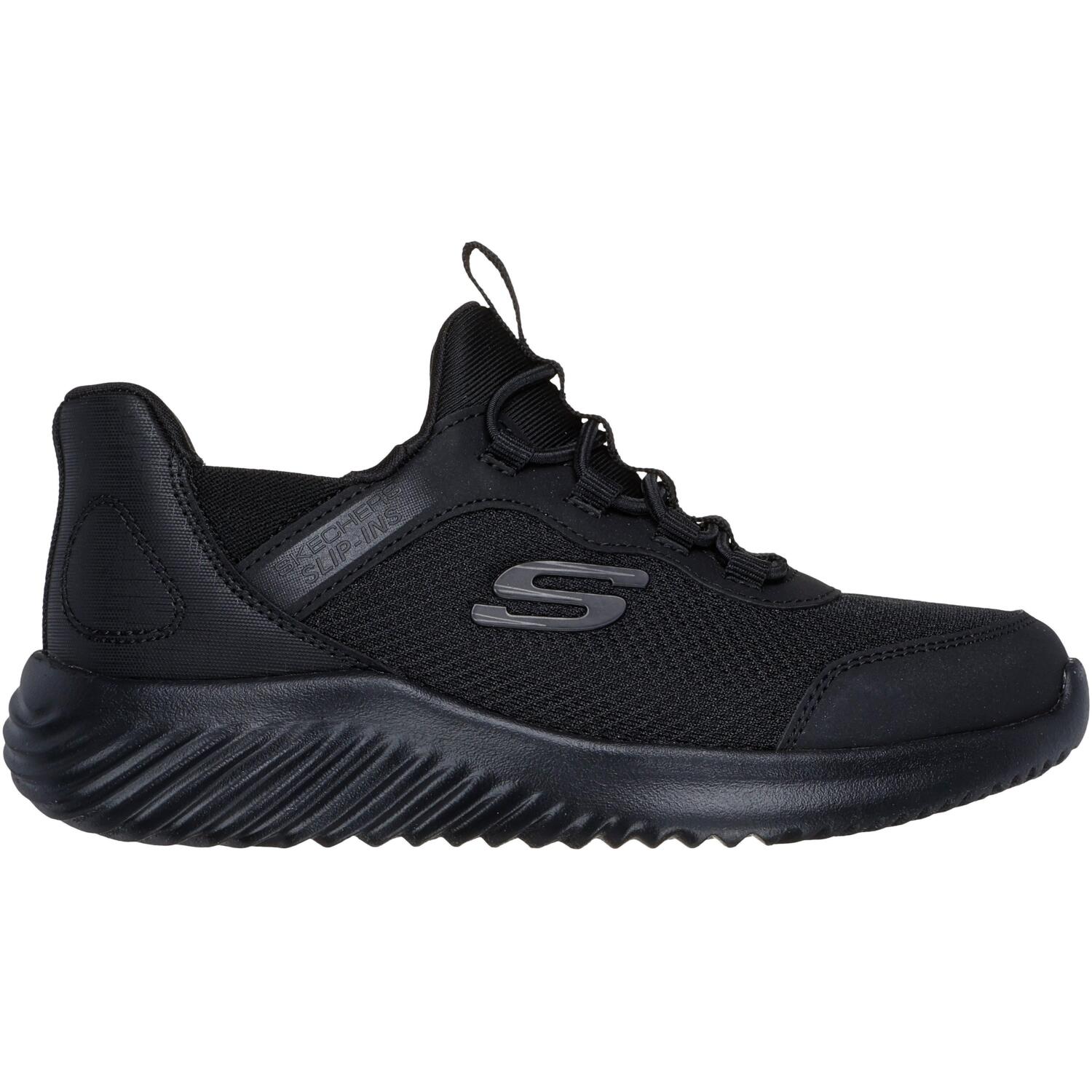 Кросівки підліткові для хлопчиків Skechers Bounder 403822L BBK 29 (12.5 US) чорний