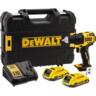 Дриль-шурупокрут DeWalt безщітковий XR Li-Ion 18В, 2х2Ач (DCD708D2T)