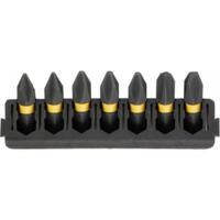 Біти DeWalt FlexTorq 25 мм Рh1 Рh2 Рh3 набір 7шт (DT70808)