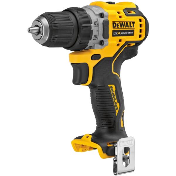 

Дрель-шуруповерт DeWalt бесщеточная XR Li-Ion 12В (без АКБ и ЗУ), (DCD701N)