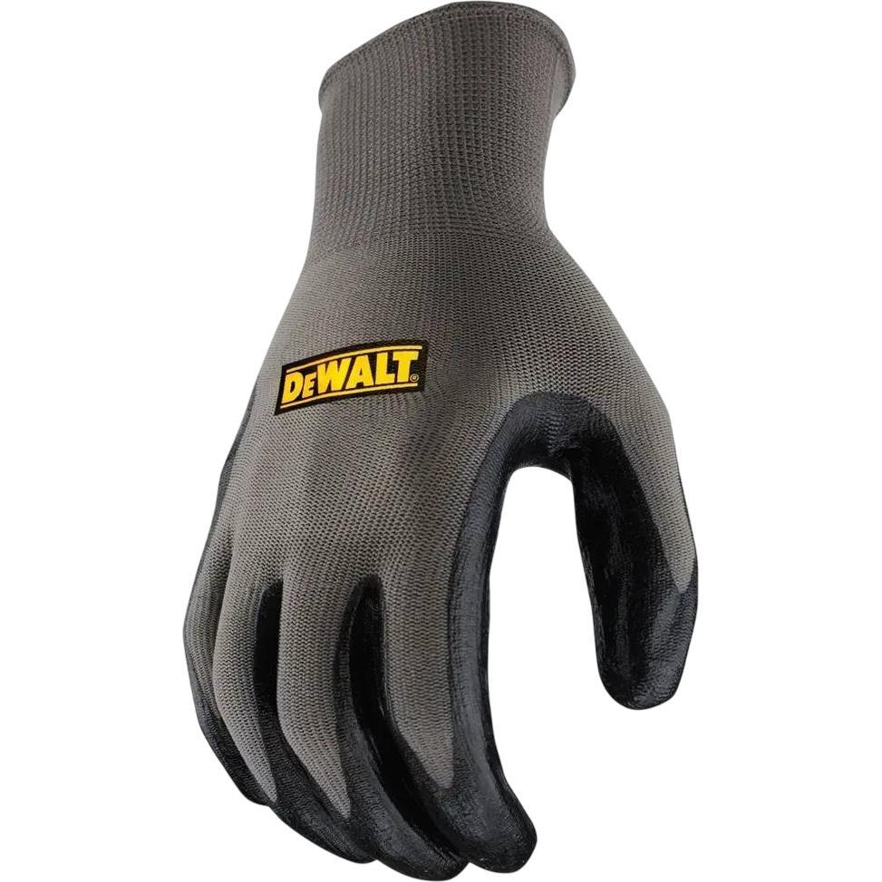 Перчатки рабочие DeWalt универсальные р.9 нитриловое покрытие Ultradex (DPG66L) фото 1