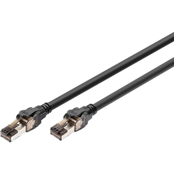 

Патч-корд DIGITUS CAT 8.1 S-FTP, 1м, AWG 24/7, LSZH, Black (DK-1843-010)