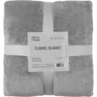 Плед ARDESTO Flannel 160х200см, 100% серый светлый (ART0227SB)