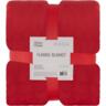 Плед Ardesto Flannel 160х200см, 100% поліестер, червоний (ART0226SB)