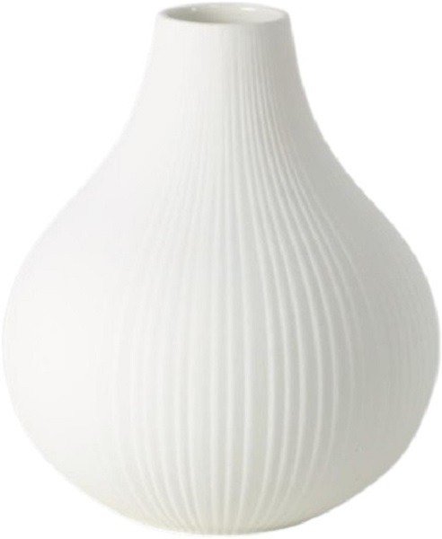 Ваза ARDESTO Lucca, 16.5х19.5см, белый (AR3814W) фото 1