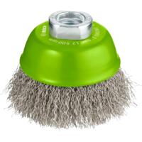 Щетка чашечная Bosch Professional нержавеющая 75мм 0.3мм M14 (2.608.622.102)