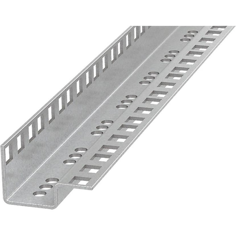 Монтажний профіль ZPAS 27U, 19", тип STANDARD, глибина 15 мм (W-1718-97-16-000)фото1