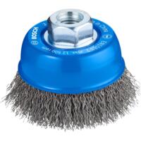 Щетка чашечная Bosch Professional витая сталь 75мм 0.3мм M14 (2.608.622.098)