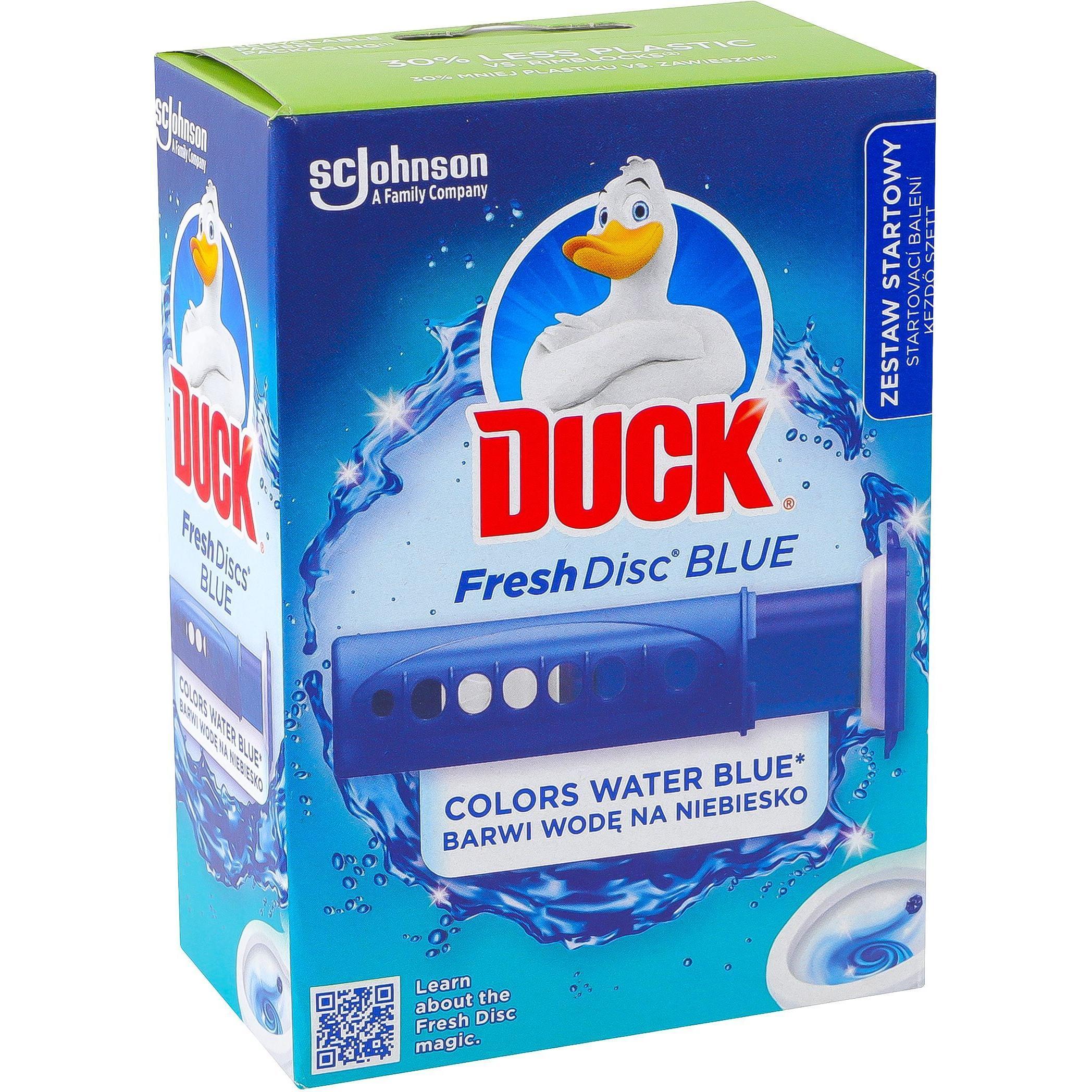 Диски чистоты для унитаза Duck Blue фото 1