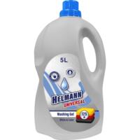 Гель для стирки Helmann Universal для белых и цветных вещей 5 л
