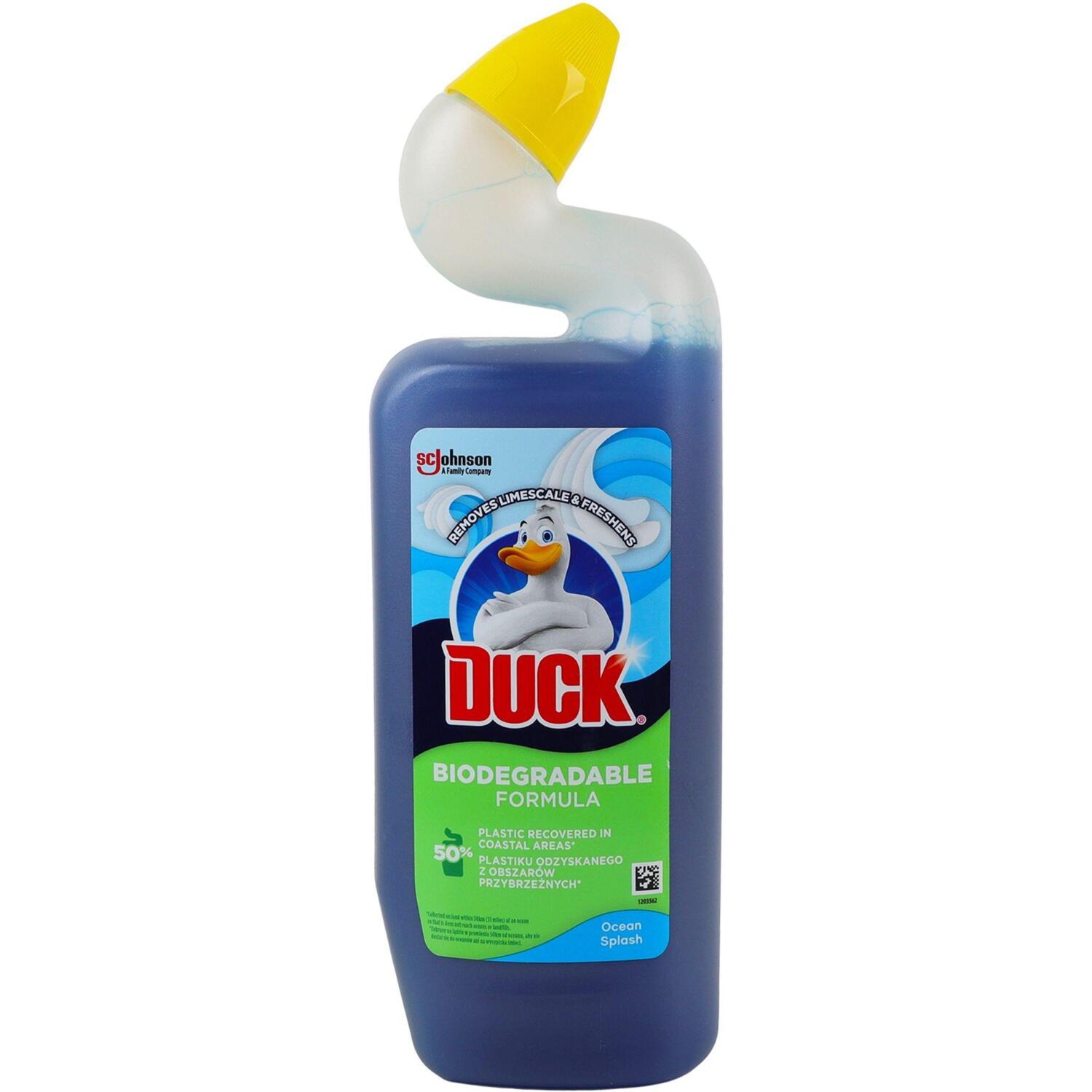 Гель для чищення унітазів Duck Ocean Splash 750 млфото