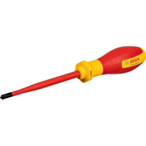 

Отвертка Bosch Professional, SL/PH2x125мм, VDE (1.600.A02.ND5)