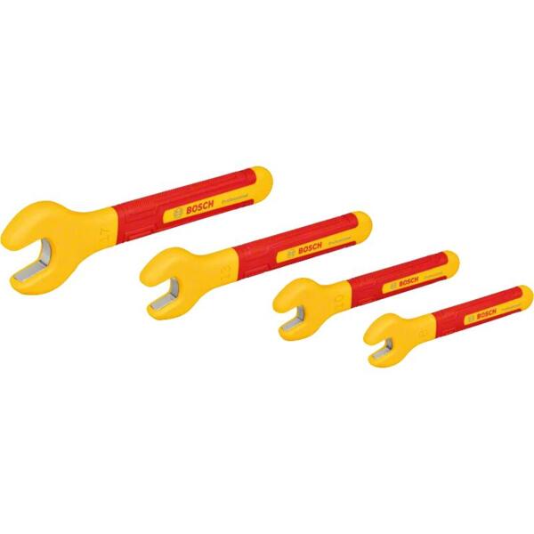 

Ключи гаечные Bosch Professional, набор 4 шт, VDE (1.600.A02.NE8)
