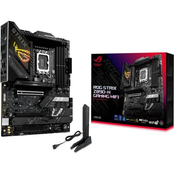 

Материнcкая плата ASUS ROG STRIX Z890-H GAMING WIFI (90MB1K20-M0EAY0)